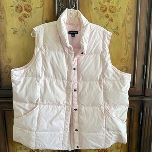 Lands End Pink Vest